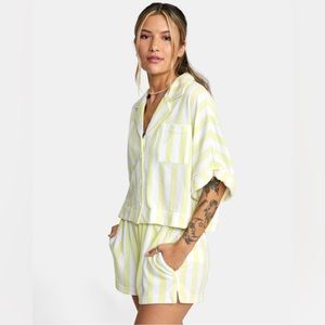 RVCA beach night top and bottoms